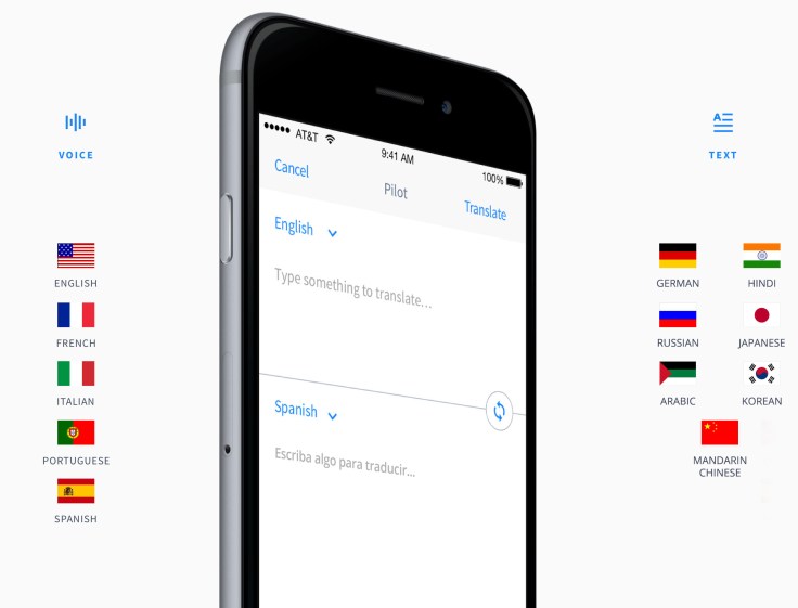 App plus languages offered.